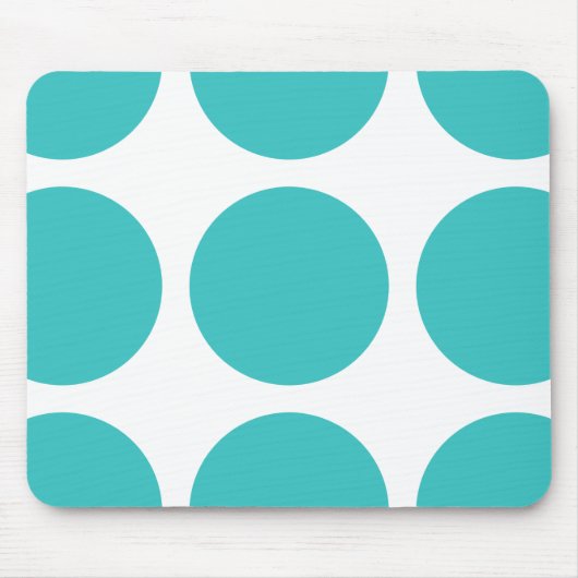Big Polka Dots Mousepad Muismat (Voorkant)