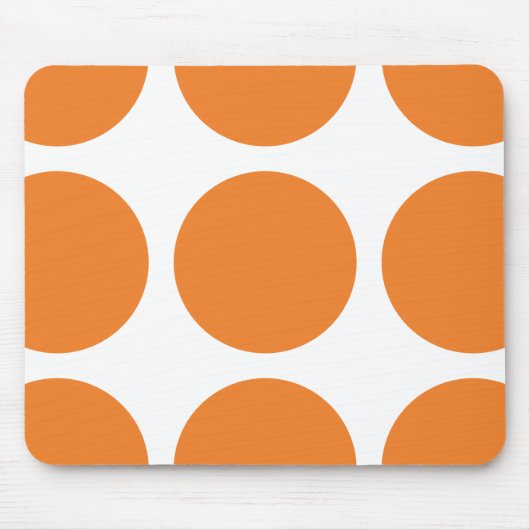Big Polka Dots Mousepad Muismat (Voorkant)