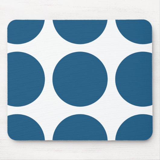 Big Polka Dots Mousepad Muismat (Voorkant)