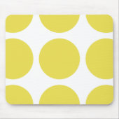 Big Polka Dots Mousepad Muismat (Voorkant)