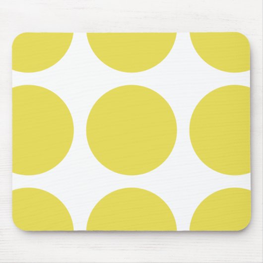 Big Polka Dots Mousepad Muismat (Voorkant)