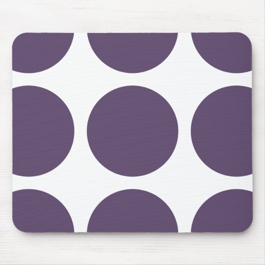 Big Polka Dots Mousepad Muismat (Voorkant)