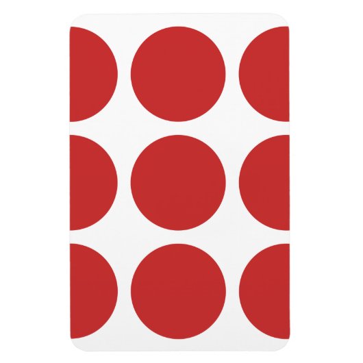 Big Polka Dots Premium Magnet Magneet (Verticaal)