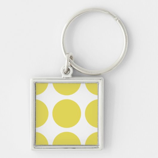 Big Polka Dots Premium Sleutelhanger (Voorkant)