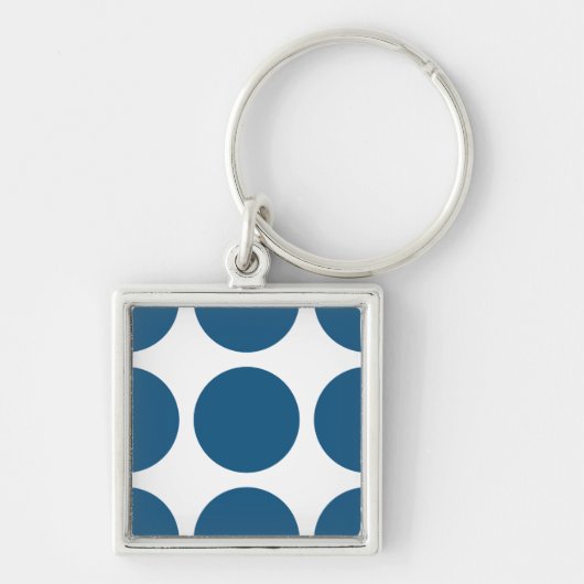 Big Polka Dots Premium Sleutelhanger (Voorkant)