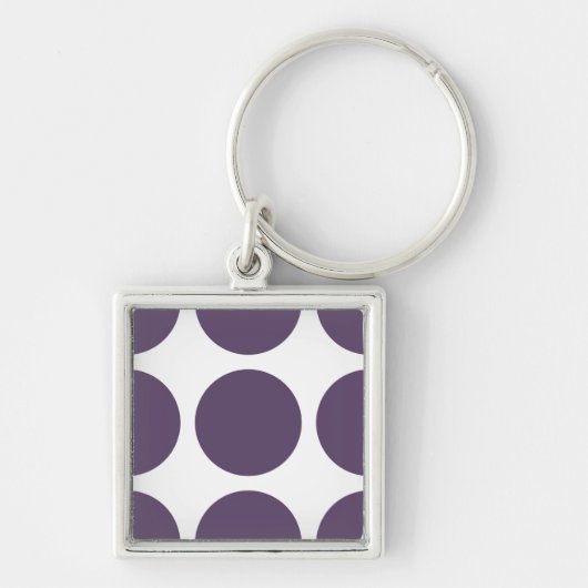 Big Polka Dots Premium Sleutelhanger (Voorkant)