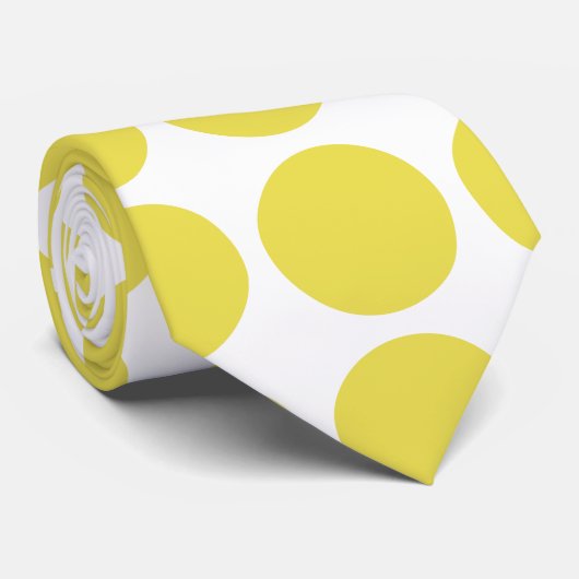 Big Polka Dots Stropdas (Opgerold)