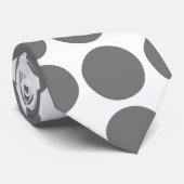 Big Polka Dots Stropdas (Opgerold)