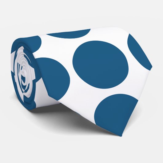 Big Polka Dots Stropdas (Opgerold)