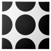 Big Polka Dots Tile Tegeltje (Voorkant)