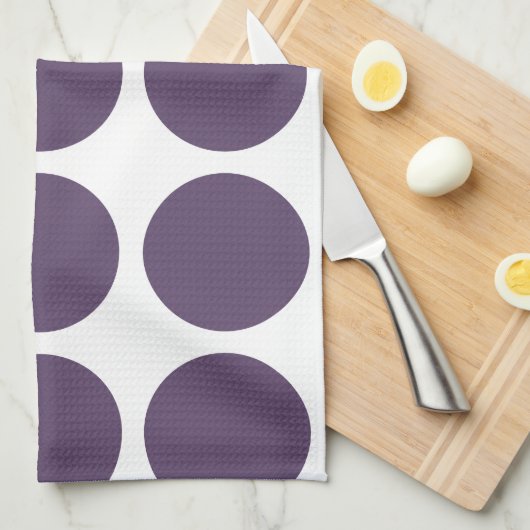 Big Polka Dots Towel Theedoek (Quarter Fold)