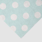 Big Polka Dots Vanilla Chic Pattern-document Tissuepapier (Detail)