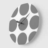Big Polka Dots Wall klok (Hoek)
