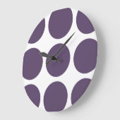 Big Polka Dots Wall klok (Hoek)