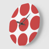 Big Polka Dots Wall klok (Hoek)