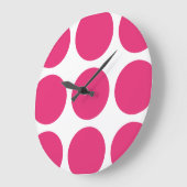 Big Polka Dots Wall klok (Hoek)