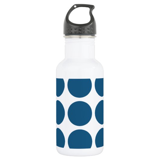 Big Polka Dots Waterfles (Voorkant)