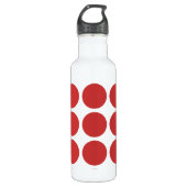 Big Polka Dots Waterfles (Voorkant)