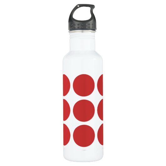 Big Polka Dots Waterfles (Voorkant)