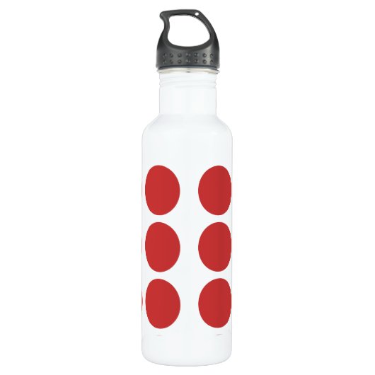 Big Polka Dots Waterfles (Achterkant)
