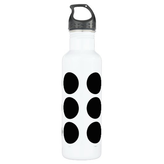 Big Polka Dots Waterfles (Achterkant)