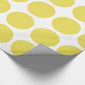 Big Polka Dots wrapping Paper Cadeaupapier (Hoek)