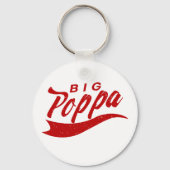 Big Poppa Dad Day Gift Sleutelhanger (Voorkant)