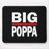 Big Poppa Hip Hop Dad Dag Muismat (Voorkant)