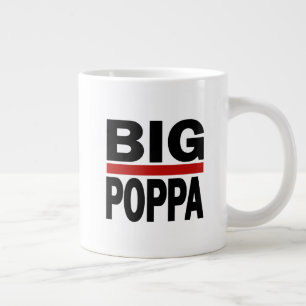 Big Poppa Hip Hop Pap Fathers Day Gift Grote Koffiekop
