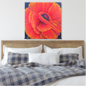 Big Poppy 2003 Canvas Afdruk (Insitu (Slaapkamer))