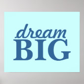BIG-poster dromen - personaliseren Poster (Voorkant)