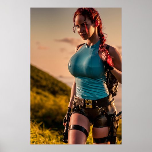 BIG POSTER - TOMB RUBBER - Bianca Beauchamp (Voorkant)