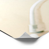 BIG POSTER - ZWARTE LATEX CATSUIT - Bianca Beaucha (Hoek)