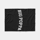 Big Ppa Fleece Deken (Voorkant (Horizontaal))