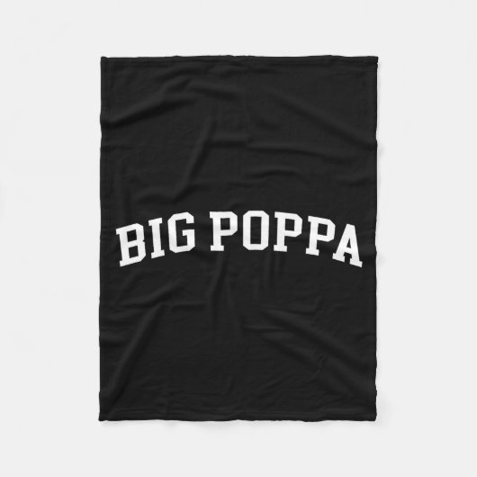 Big Ppa Fleece Deken (Voorkant)