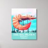 Big Prawn Australian icon reist print (Voorkant)
