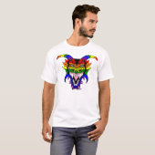 Big Pride Dragon's hoofd T-shirt (Voorkant volledig)