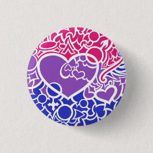 Big Pride Squiggle Ronde Button 3,2 Cm