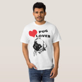 Big Pug Lover Value T-SHIRT | UNISEX (Voorkant volledig)