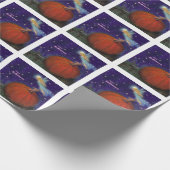 Big Pumpkin Fairy Custom Halloween Cadeaupapier (Hoek)