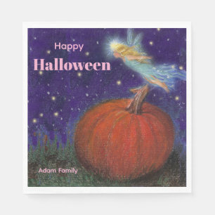 Big Pumpkin Fairy Custom Halloween Servet
