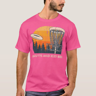 Big Putts en Iced Beer Disk Golf Drink Golfer T-shirt
