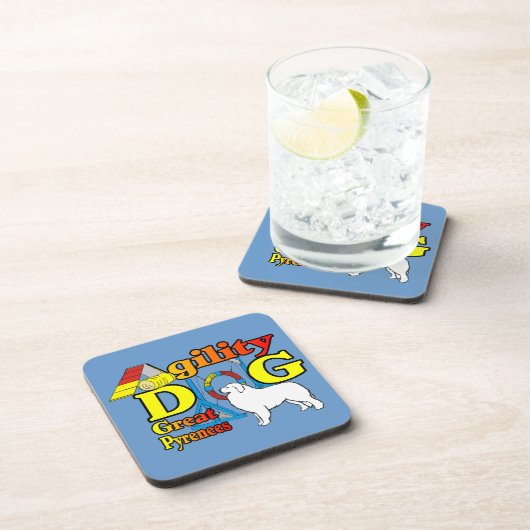 big_pyrenees_agility bier onderzetter (Rechterzijde)