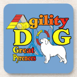 big_pyrenees_agility bier onderzetter