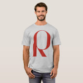 Big R: Jeanne Moderno Lettres T-shirt (Voorkant volledig)