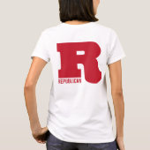 Big R - Republikein T-shirt (Achterkant)