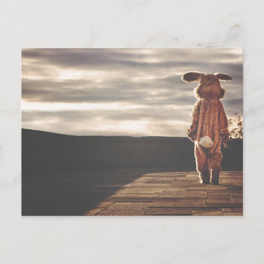 Big Rabbit Briefkaart (Voorkant)