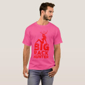 Big Rack Deer Hunter Shirt Funny Pro Hunters Gi (Voorkant volledig)