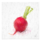 Big Radish Foto Afdruk (Voorkant)