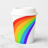 Big Rainbow Papieren Bekers (Achterkant)